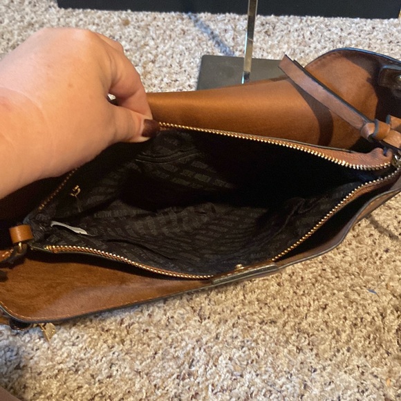 Steve Madden Cognac Faux Leather Hobo Bag - Picture 7 of 9